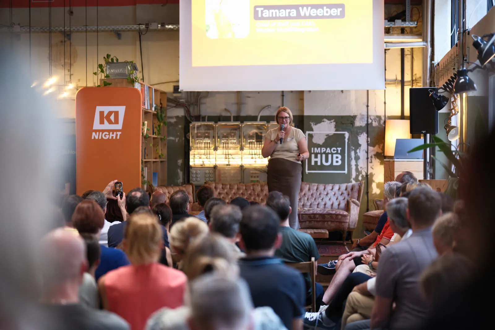 Tamara Weeber, Speakerin
