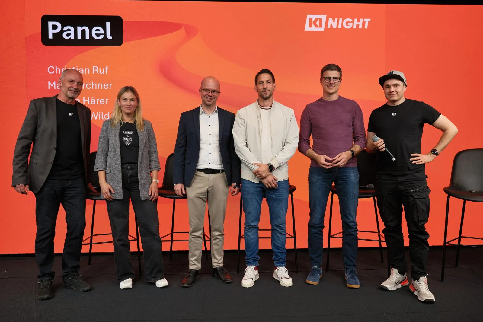 Die Speaker der ersten KI-Night Stuttgart